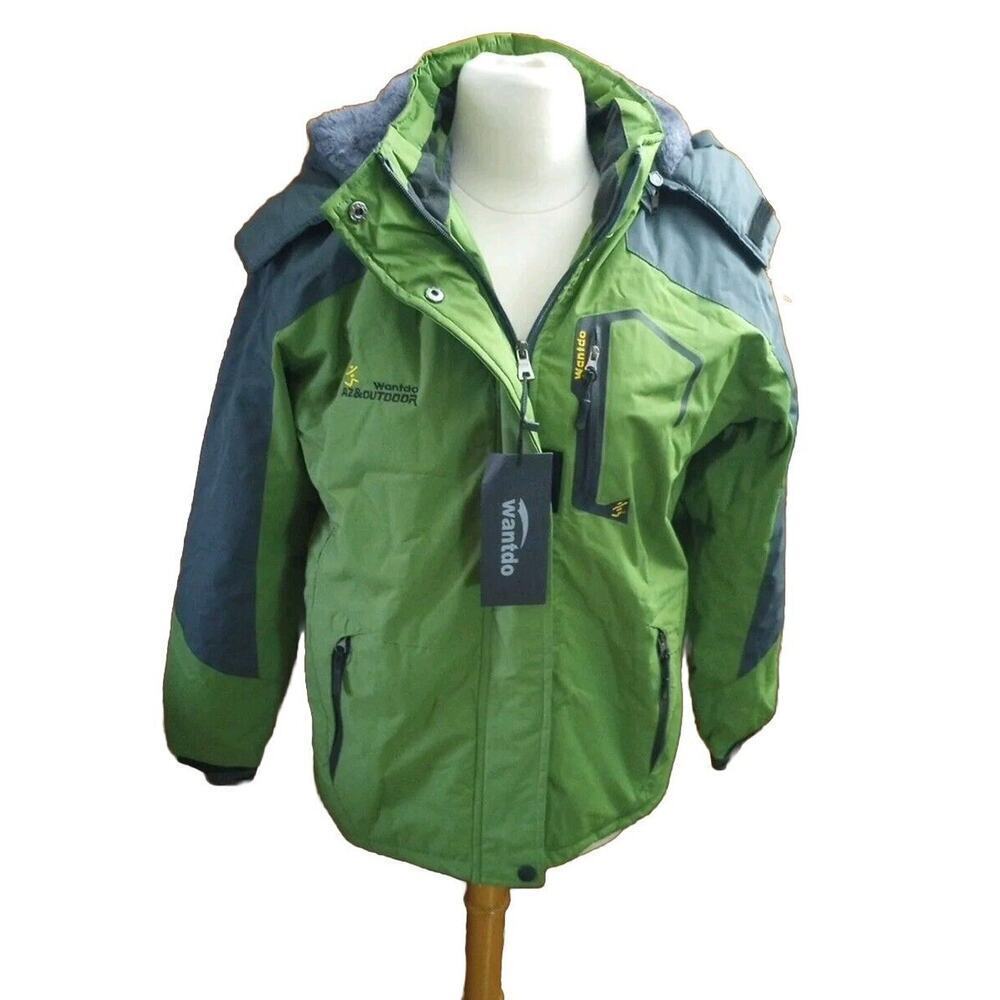 Wantdo Ski Coat Women's‎ Waterproof Fleece lined Jacket Sz XS Hooded Jacket $298